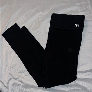 Victoria's Secret PINK Black Leggings